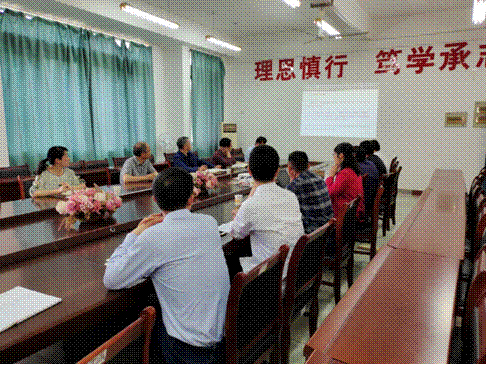汪荣有在我院调研指导“材料与化工”专硕点申报建设工作